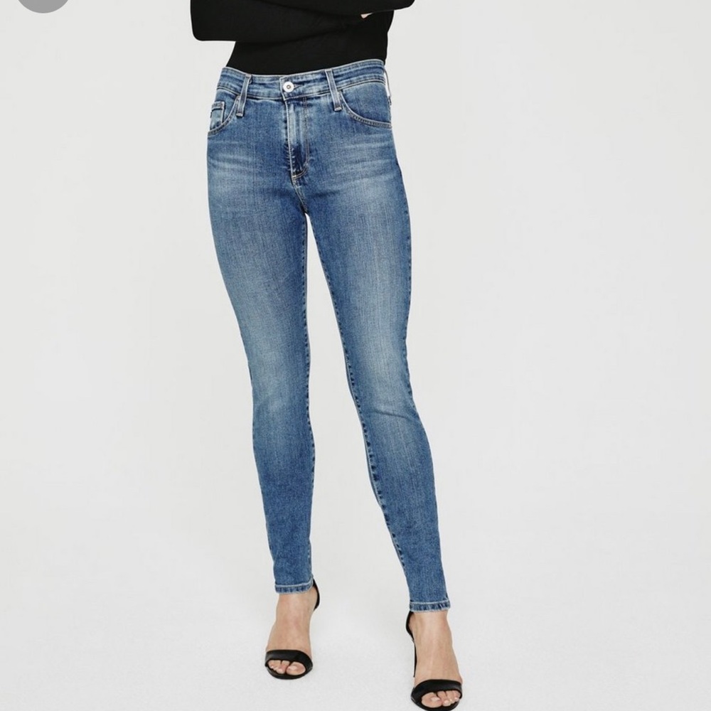 AG the Farrah high rise skinny